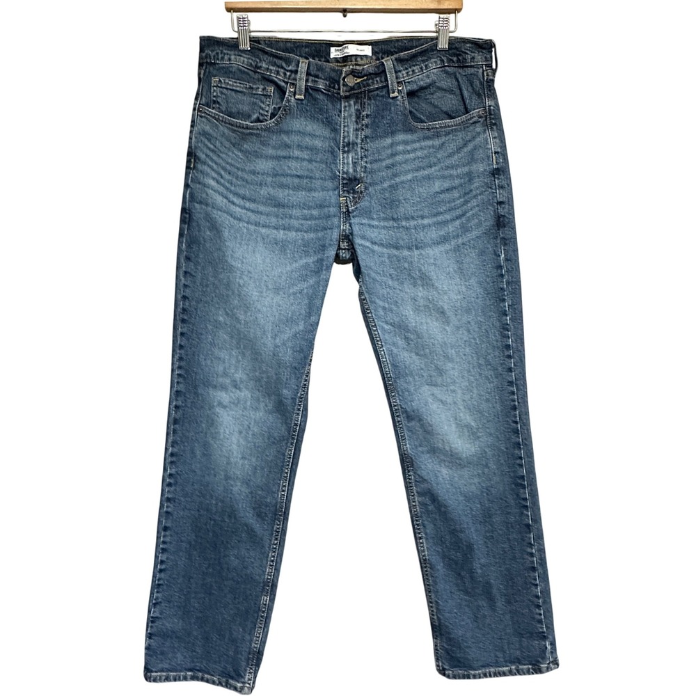 Levis Signature Relaxed Fit Jeans Mens 34x30 Blue Denim Medium Wash‎ Casual